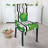 Cool Broccoli Pattern Dining Chair Slipcover