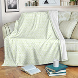 Cucumber Pattern Background Premium Blanket