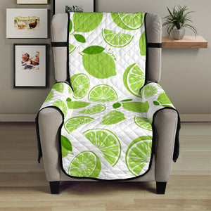 Lime design pattern Chair Cover Protector