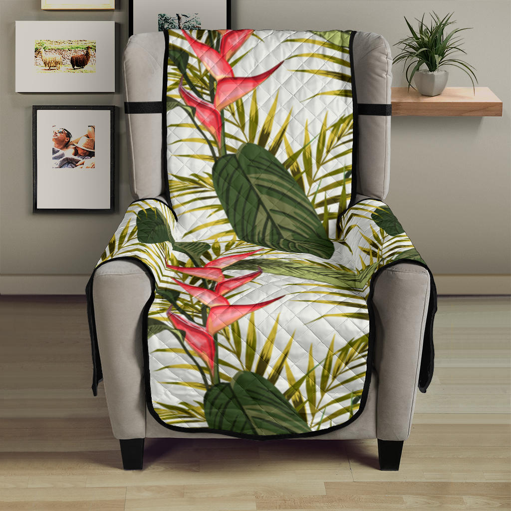 heliconia pattern Chair Cover Protector