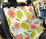 Guava Pattern Dog Car Seat Covers