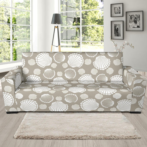 Scallop Shell Pattern Sofa Slipcover