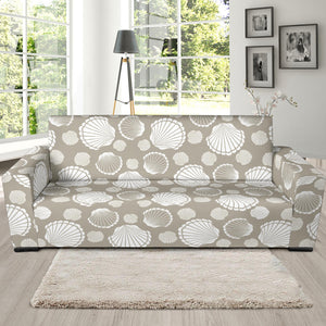 Scallop Shell Pattern Sofa Slipcover