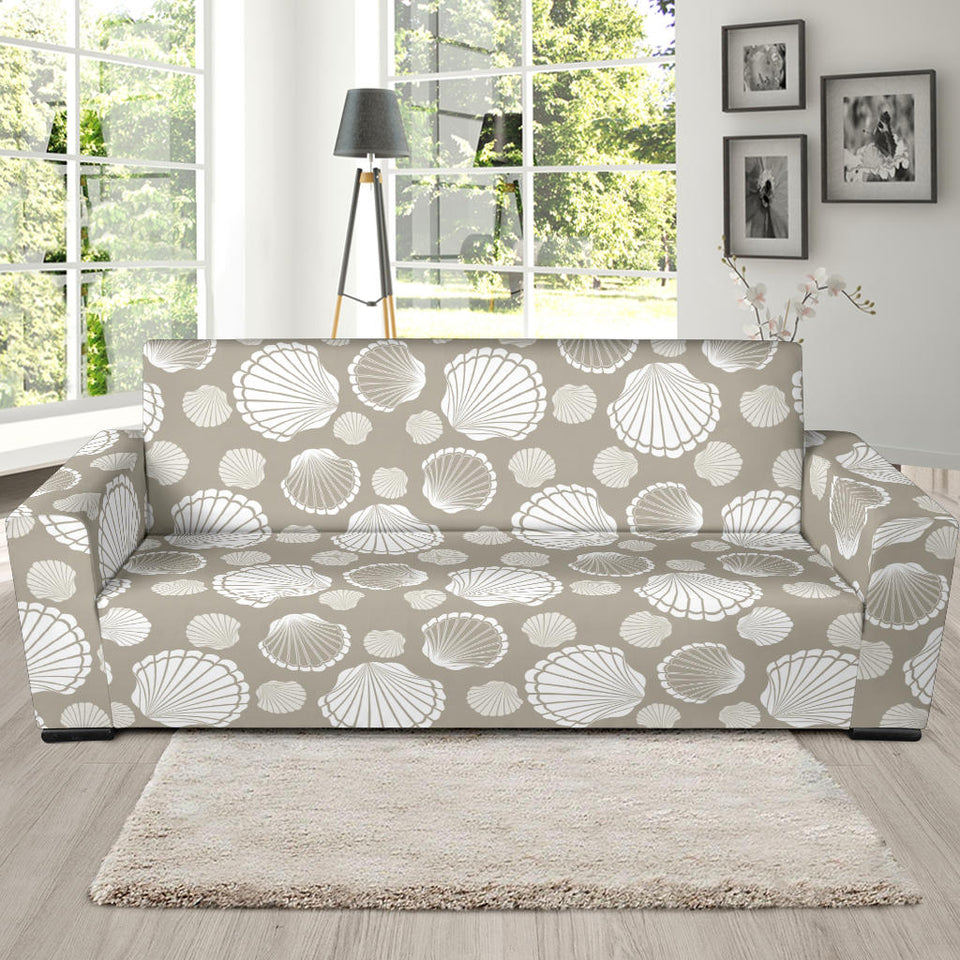 Scallop Shell Pattern Sofa Slipcover