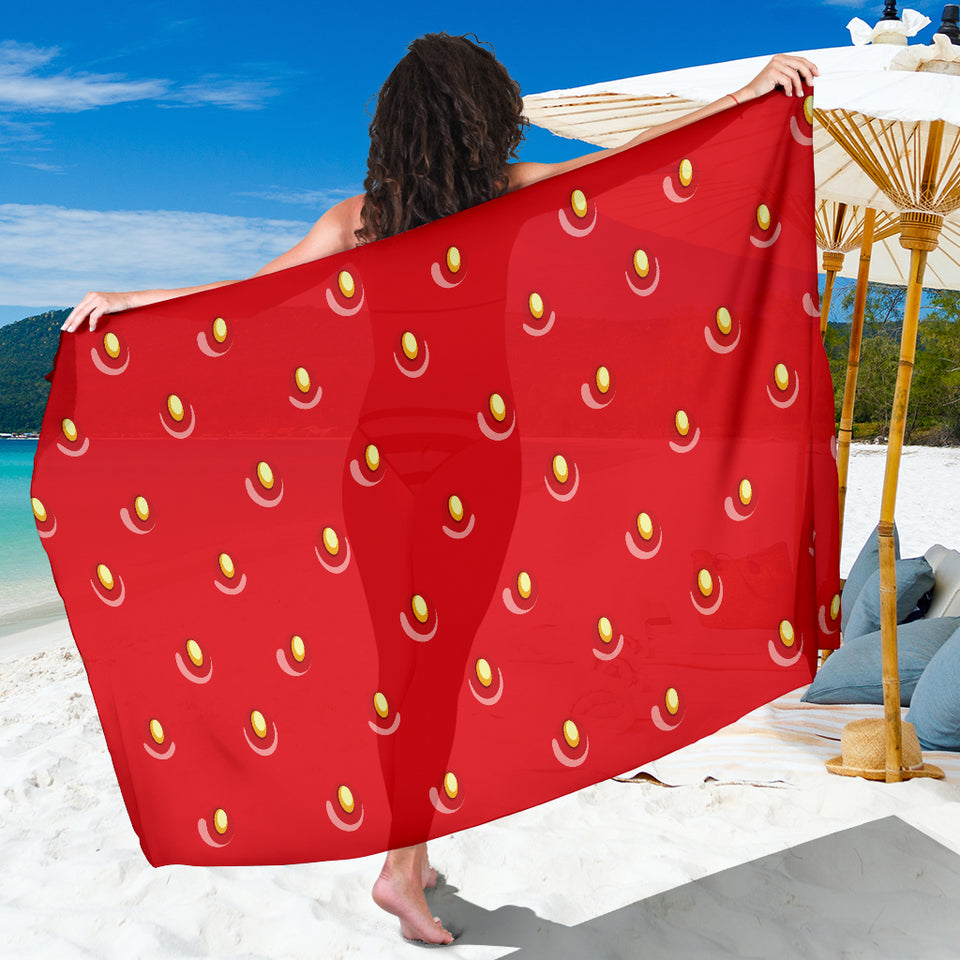 Strawberry Texture Skin Pattern Sarong