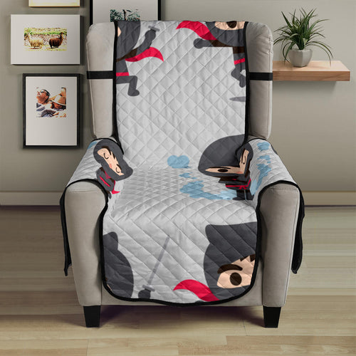 Cute ninja pattern Chair Cover Protector