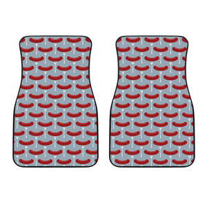 Sausage Pattern Print Design 02 Front Car Mats