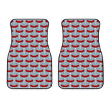 Sausage Pattern Print Design 02 Front Car Mats