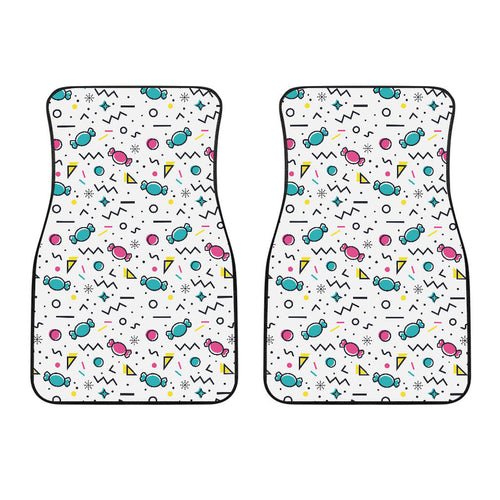 Candy Design Pattern  Front Car Mats