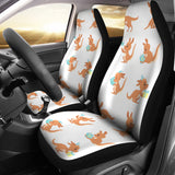 Cute Kangaroo Pattern Universal Fit Car Seat Covers