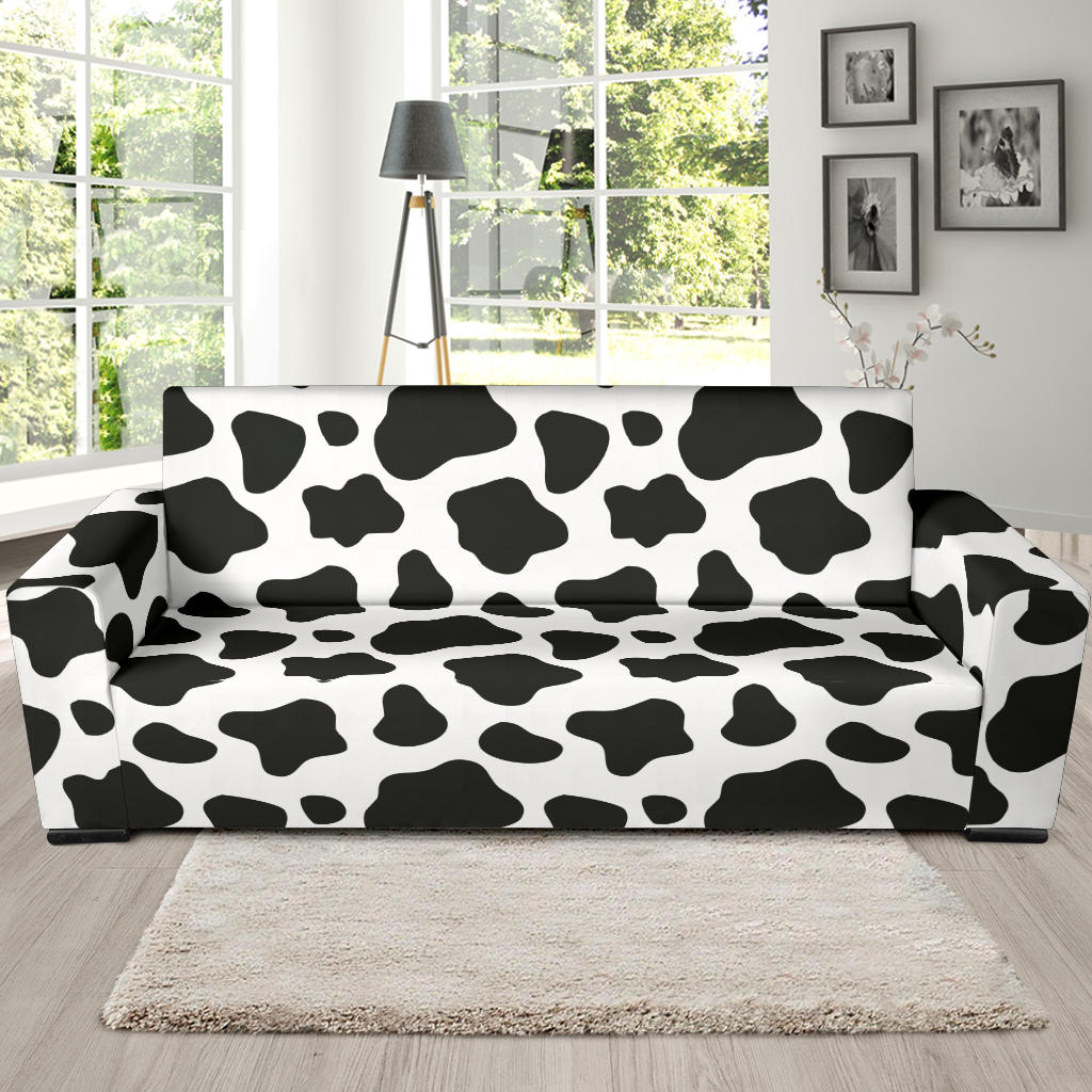 Cow Skin Pattern Sofa Slipcover