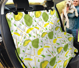 Durian Pattern Background Dog Car Seat Covers