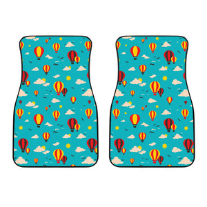Hot Air Balloon Sky Pattern Front Car Mats