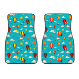 Hot Air Balloon Sky Pattern Front Car Mats