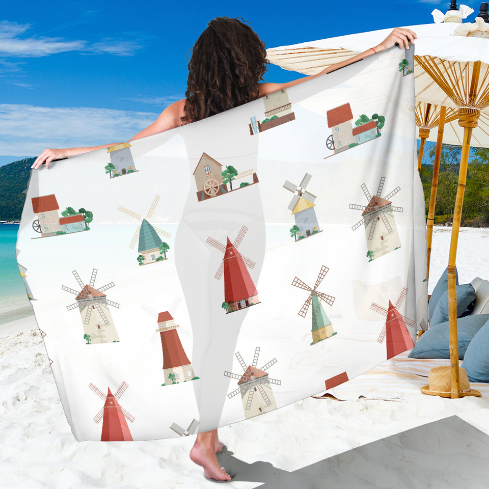 Windmill Design Pattern Sarong