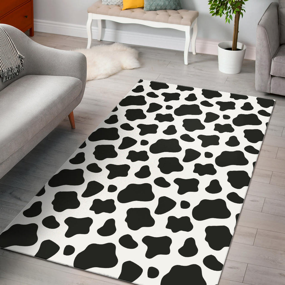 Cow Skin Pattern Area Rug