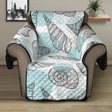 Shell polynesian tribal  Recliner Cover Protector