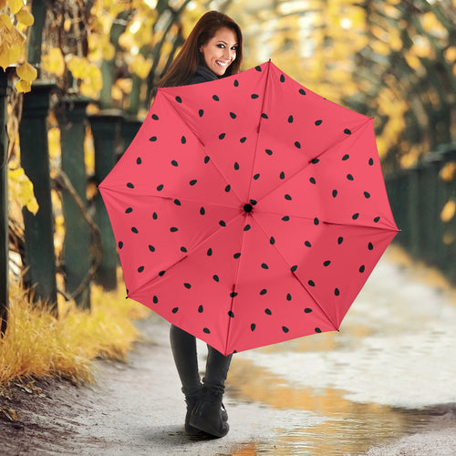 Watermelon Texture Background Umbrella