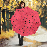 Watermelon Texture Background Umbrella