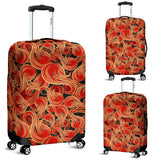 Fire Flame Pattern Luggage Covers