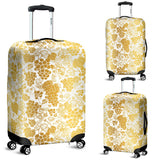 Gold Grape Pattern Luggage Covers