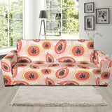 Papaya Leaves Pattern Sofa Slipcover