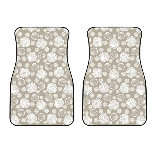 Scallop Shell Pattern Front Car Mats