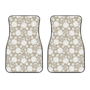 Scallop Shell Pattern Front Car Mats