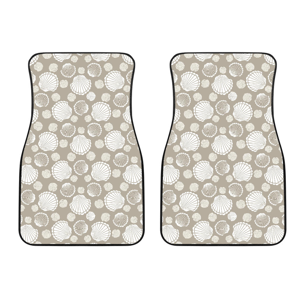 Scallop Shell Pattern Front Car Mats