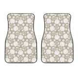 Scallop Shell Pattern Front Car Mats