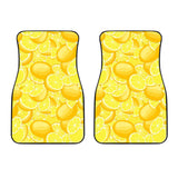Lemon Pattern Front Car Mats