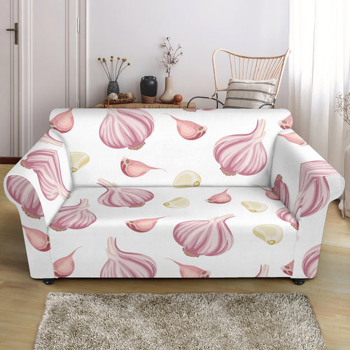 Garlic Pattern Loveseat Couch Slipcover