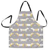 Cute Dachshund Dog Pattern Adjustable Apron