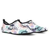 Butterfly Pattern Aqua Shoes