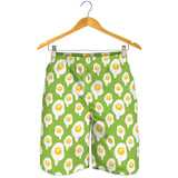 Fried Eggs Pattern Print Design 01 Men Shorts