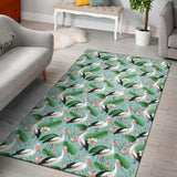 Pelican Pattern Print Design 01 Area Rug