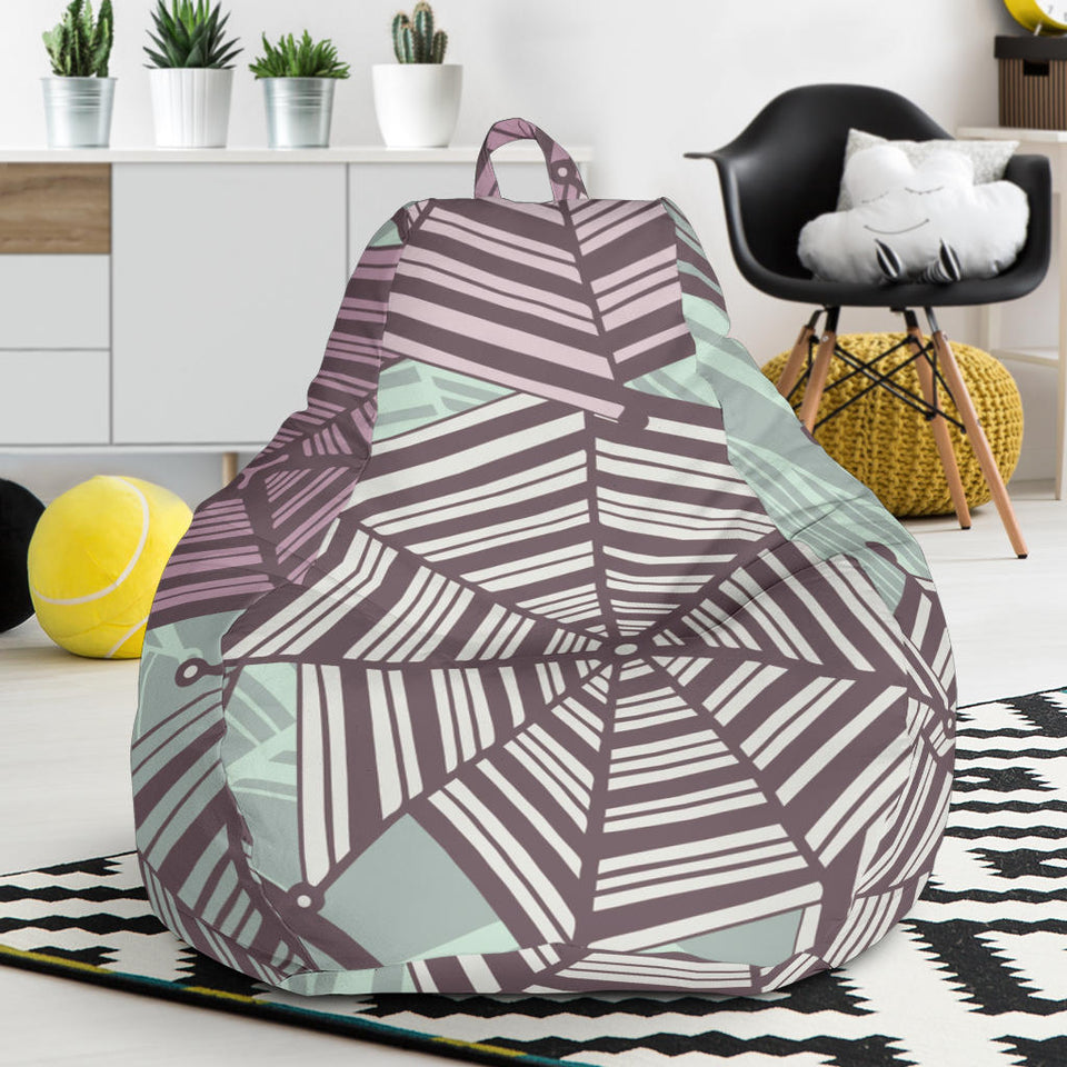 Spider Web Cobweb Design Color Pattern Bean Bag Cover