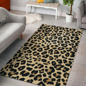 Leopard Print Design Pattern Area Rug