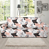 Pig Pattern Print Design 05  Sofa Slipcover