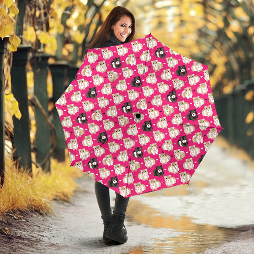 Guinea Pig Pattern Print Design 01 Umbrella