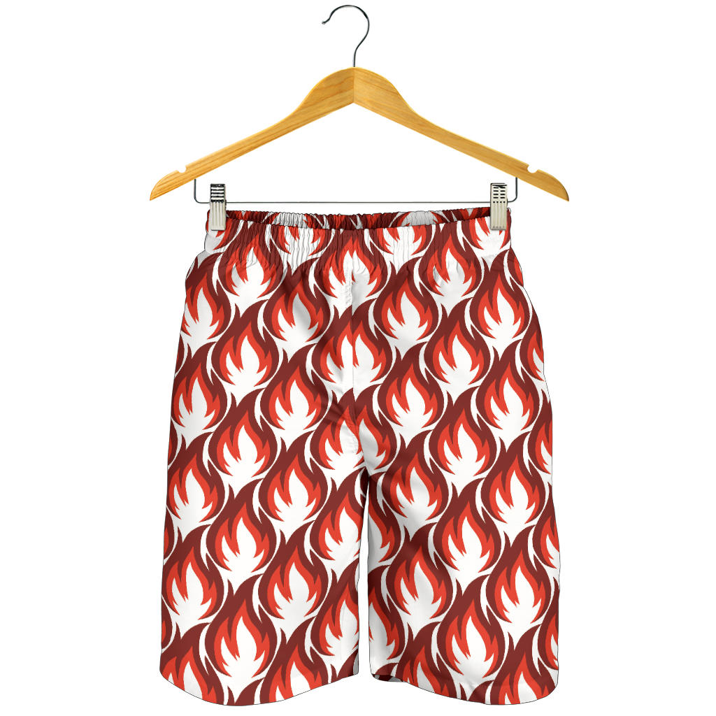 Fire Flame Symbol Design Pattern Men Shorts