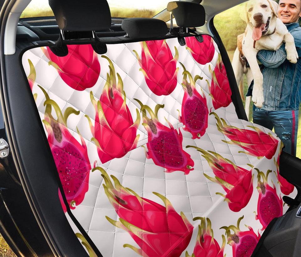 Dragon Fruits Design Pattern Dog Car Seat Covers