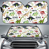 Cute Dinosaurs Pattern Car Sun Shade