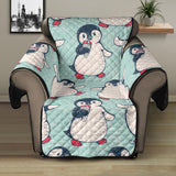 Cute Penguin pattern Recliner Cover Protector
