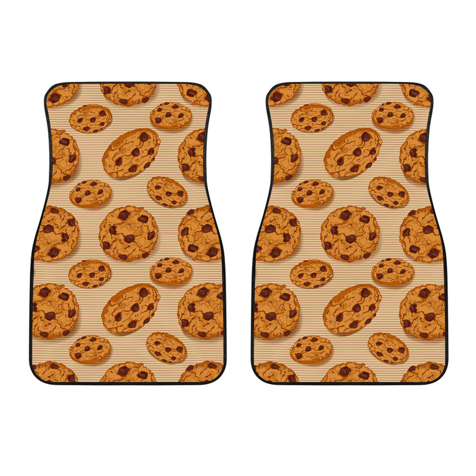 Cookie Pattern Front Car Mats