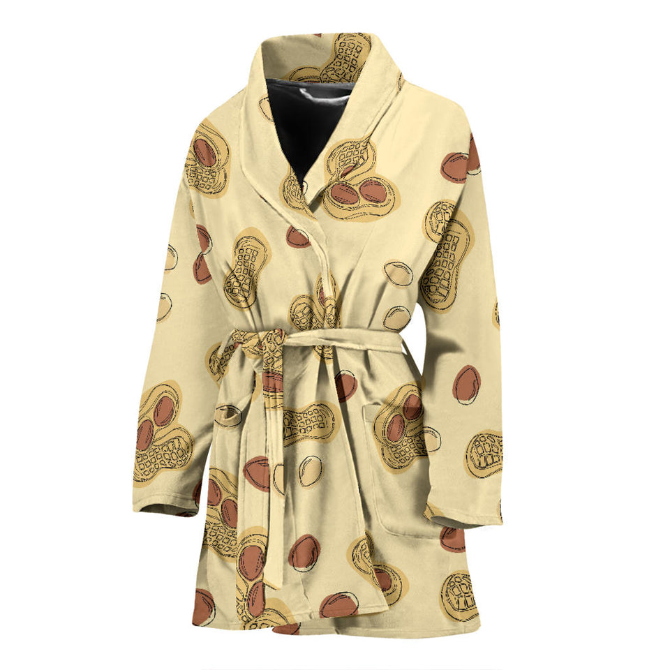 Peanuts Design Pattern Women'S Bathrobe