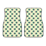 Snail Pattern Print Design 04 Front Car Mats