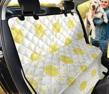 Hand Drawn Sun Pattern Dog Car Seat Covers