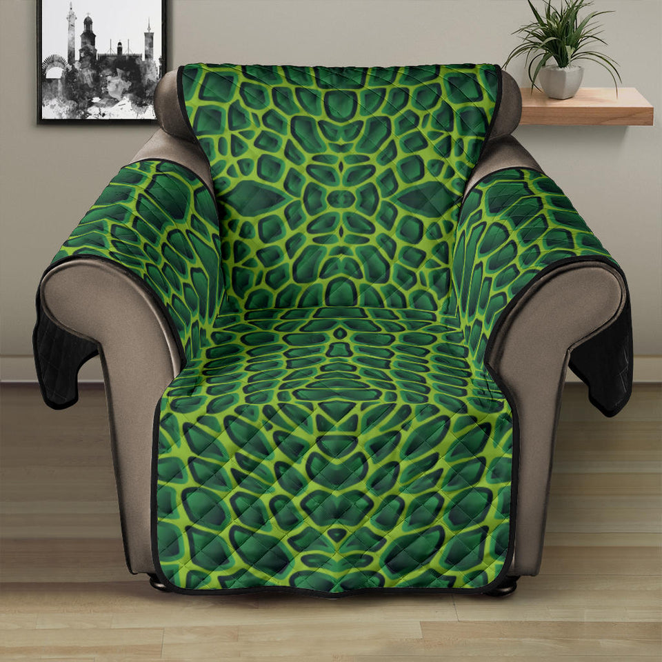 Crocodile Skin Printed Recliner Cover Protector