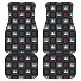 Piano Pattern Print Design 05 Front and Back Car Mats